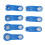 Universal Car Fuel Line Disconnect Tool Set 7pcs Angled ABS Plastic Durable 12