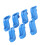 7pcs Fuel & AC Line Disconnect Tools Angled Durable ABS Plastic Universal Fit 12