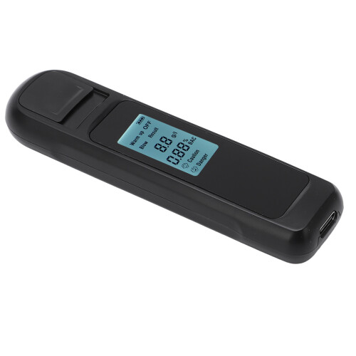 Portable LED Digital Breathalyzer Meter, Accurate Semiconductor Sensor