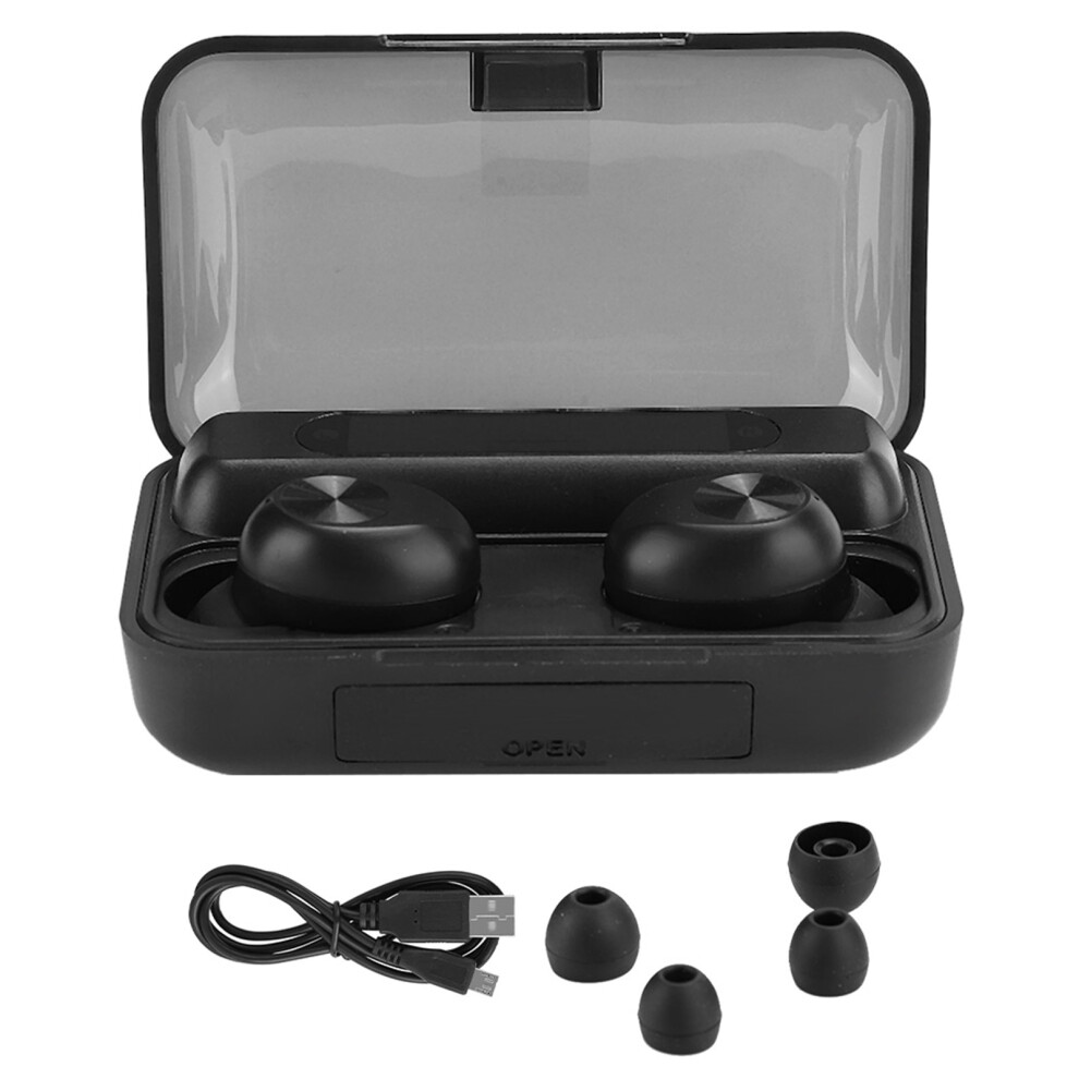 Compact Wireless Earphones, Hi-Fi Stereo Sound, Bluetooth 5.0, Ergonomically Designed For Ultimate Comfort, Fingerprint Touch Control, Waterproof And 9176269380472