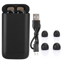 Auriculares inalámbricos verdaderos, auriculares estéreo con conexión de baja latencia y diseño ergonómico, Bluetooth 2.0 para emparejamiento