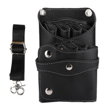 Barber Shears Holster for Mobile Stylists, Adjustable Cosmetic Tool Belt with Ergonomic Fit and Multiple Storage Compartments, Lightweight and
