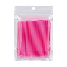 Soft And Gentle Applicator For Eyelash Extensions, Non Linting Cotton Tip With Multi Use Micro Brush, Fine Tuning Makeup Brush Mini Micro Applicators
