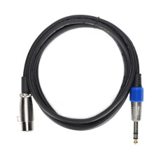 Full Copper Wire, 26 AWG Oxygen-free Copper Tape Shielding, High Power Application Balanced Signal Cable, Industrial Grade Construction Xlr Female To