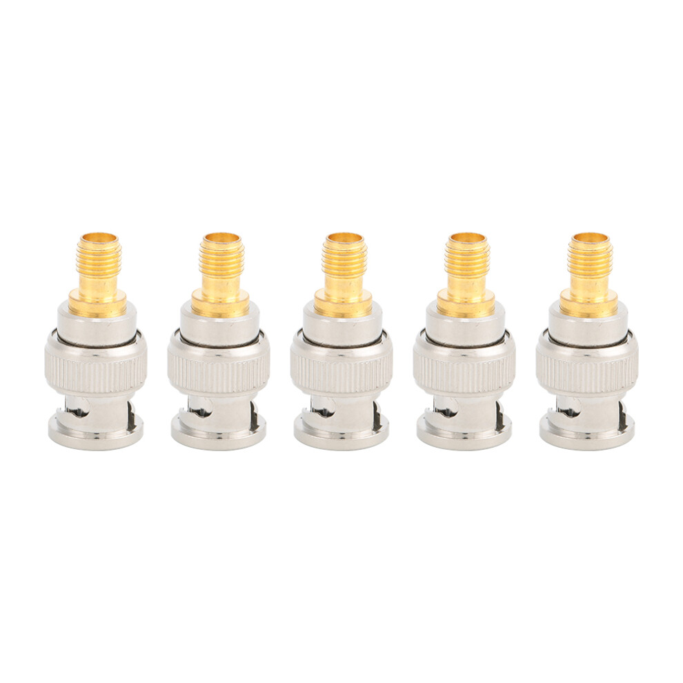 Wide Applicability Coaxial Cable Accessory, Frequence Response Enhanced Rf Coaxial Adapter For Wireless Lan Devices, 5Pcs 9773935249578