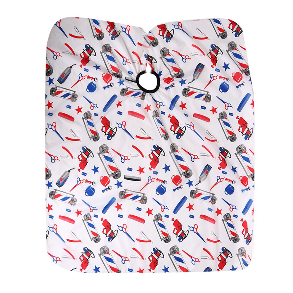 Professional Barber Cape For Salon And Home Use, Multi Function With Adjustable Snap Closure