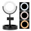 Adjustable Ring Light With Stand Dimmable Light Compact Lightweight Multi Functional Lighting Universal Rotatable Phone Holder For Video Calls Makeup 8
