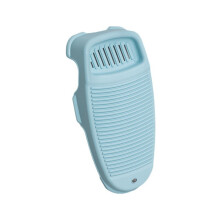 Portable Plastic Laundry Washboard Non Slip Base With Holder Blue Hand Wash Board For Clothes Household Scrub Board