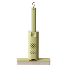 Soft Scrubbing Brush Foldable Mini Mop Hand Washable SelfWringing Sponge Mop 32.5x5x4.5 Cm Kitchen Bathroom