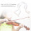 Collimatore per arco di violino 1/4 1/8 1/10 ABS bianco 6