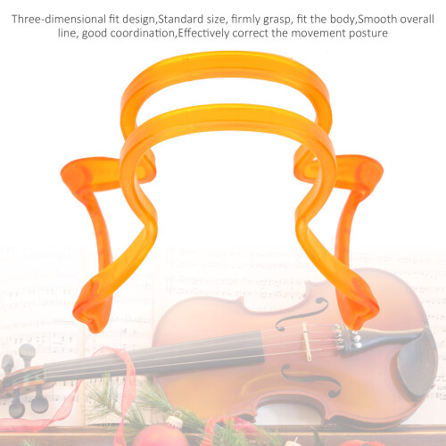 Violin Bow Collimator 1/4, 1/8, 1/10 Straightness Corrector Orange 1