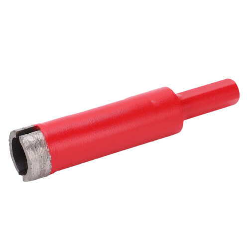 18mm Flat Tooth Diamond Drill Bit for Marble, Tile & Concrete Red 2