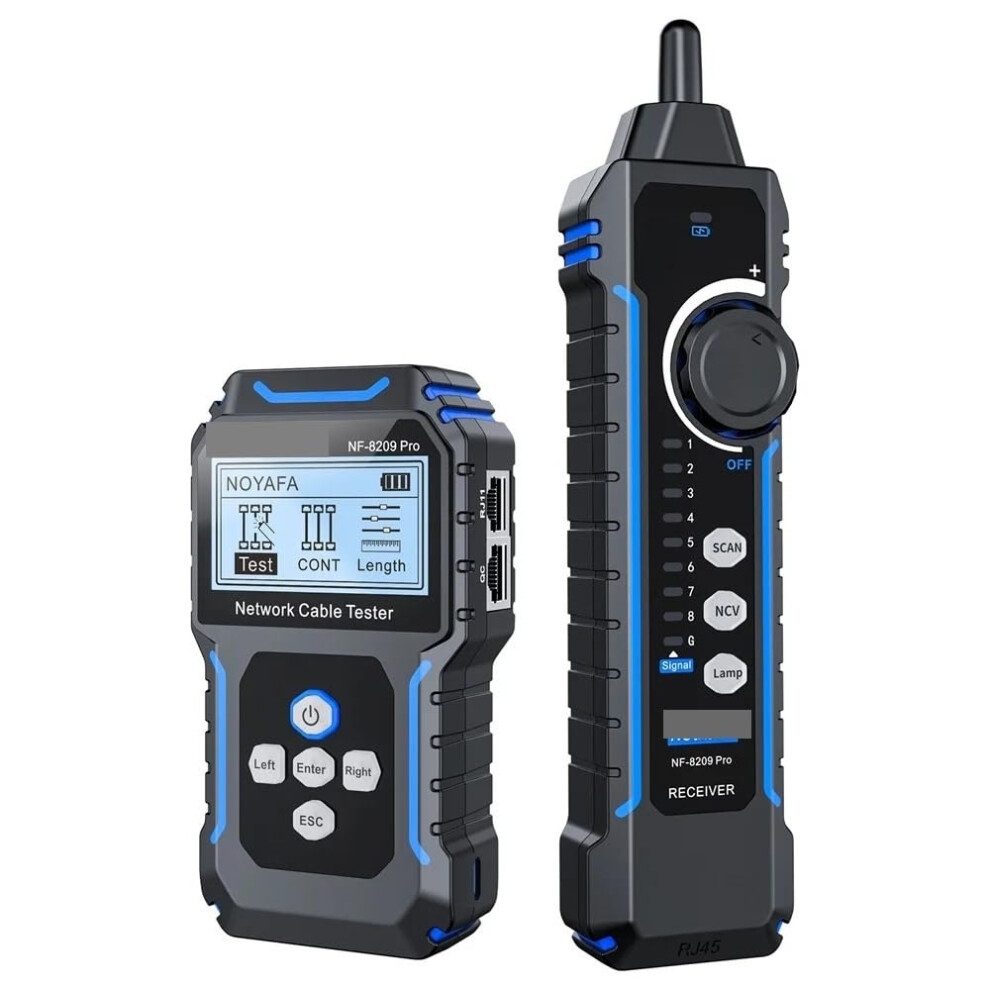 Network Cable Tester Cat5 Cat6 Poe Detect, Length And Continuity Test, Ncv Detection, Lamp Indicator 9199774517805