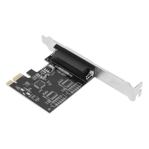 25-Pin PCIe Parallel Expansion Card for Desktop Printer Port Windows 98/2000/XP 2