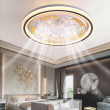 Ceiling Fans With Lamps LED Ceiling Light With Remote Control Modern Silent Invisible Fan For Nursery Living Room