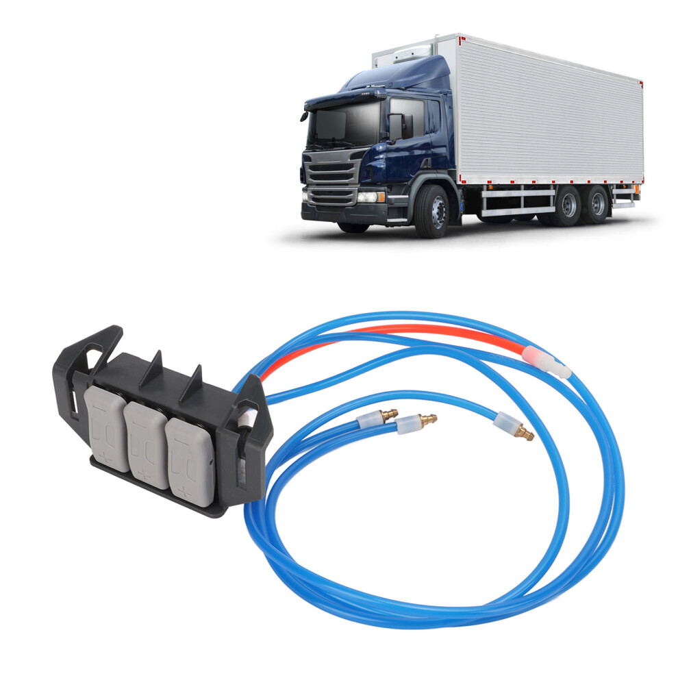 Universal 3 Gang Air Seat Control Switch For All Trucks, Abs Material 4921375097777