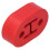 High-Quality Red Polyurethane Muffler Hanger for Noise Reduction 10