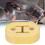 2-Hole Polyurethane Exhaust Muffler Hanger Universal Yellow 7