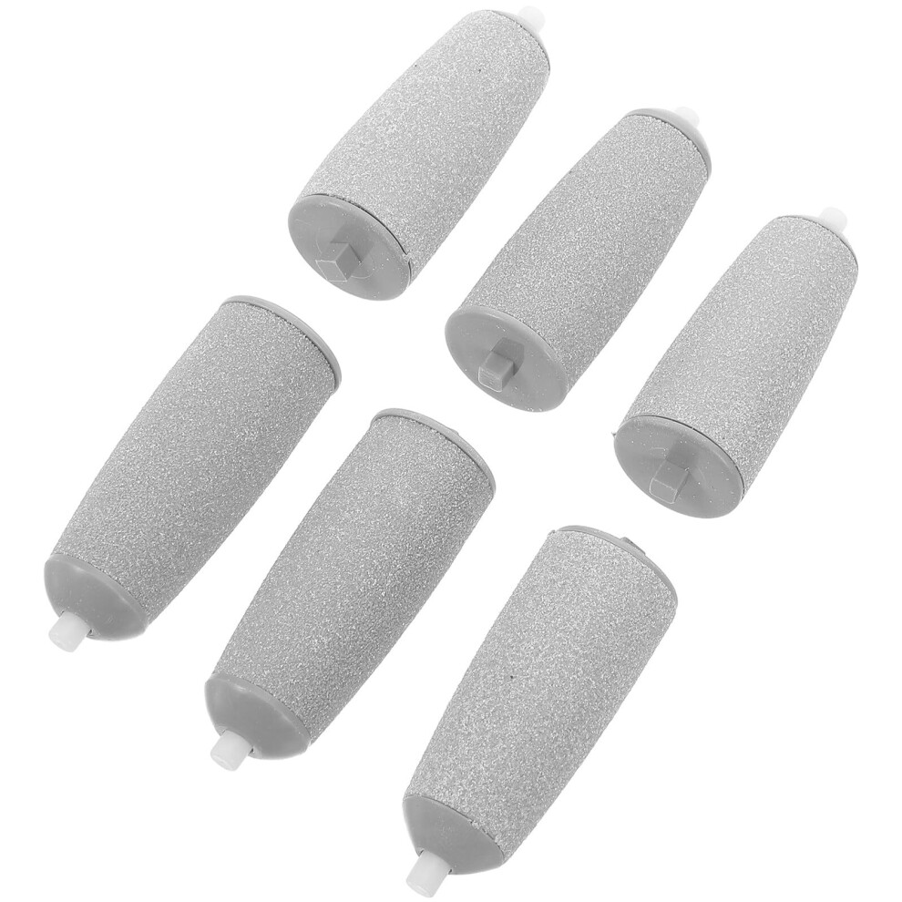 6PCS Electric Foot File Replacement Heads for Gentle Dead Skin Removal Callus Remover Rollers