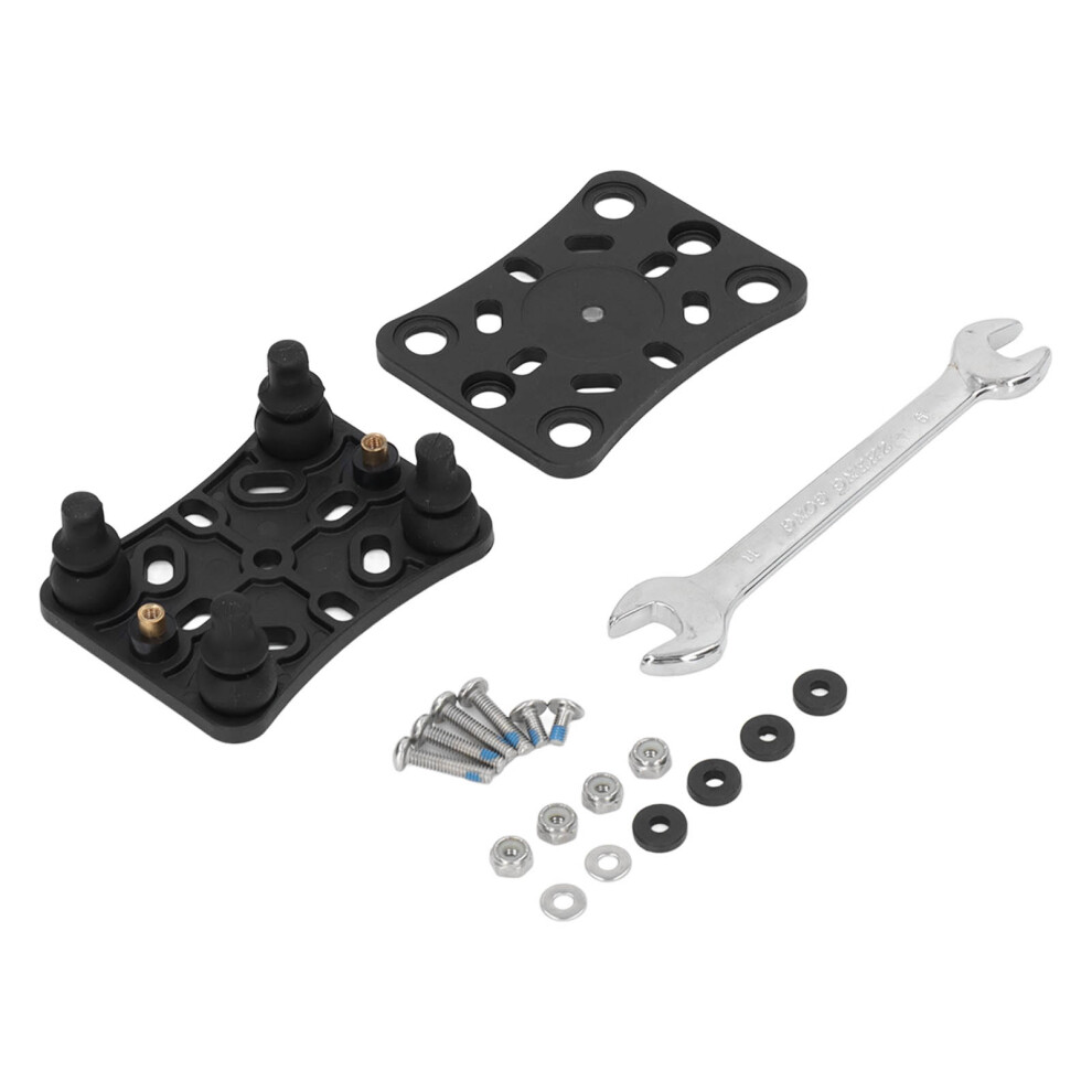 Universal Shock Absorber Mobile Phone Bracket For Motorbike Black 4291375101652
