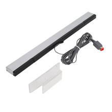 USB Wired Sensor Bar, Ergonomically Designed for Nintendo Wii U, Long Service Life Durable Quality Material, Easy Attachment to TV or Monitor