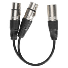 Echte afgeschermde draadbalancering voor digitale audio en DMX-lichtregeling, verbeterde geluidskwaliteit dankzij zuurstofvrije koperen geleiders,