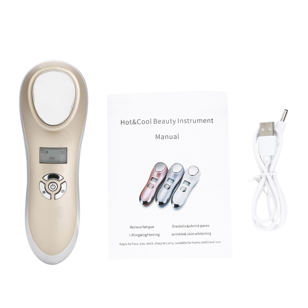 Rechargeable Face Massager LED Photon Therapy Micro Current Therapy Facial Muscle Stimulation Anti Aging Wrinkles Facial Massage Device For Skin