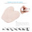 Επιθέματα μπροστινών ποδιών Επιθέματα μεταταρσίων Επιθέματα ποδιών με τζελ με 7