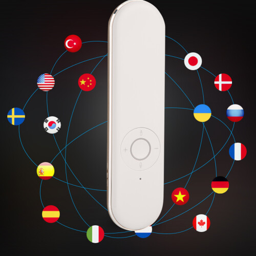 Smart Language Translator Device Real Time Two Way Translations Supporting Multiple Languages Bluetooth Crystal Clear Sound High Sensitive Speaker 2