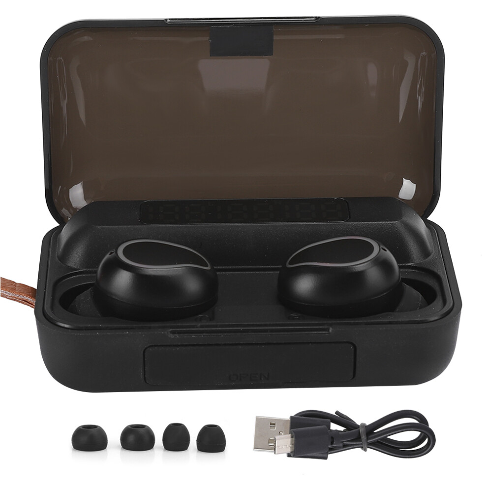 Bluetooth 5.3 Earbuds Wireless Touch Control Noise Reduction Led Display Hifi Stereo Earphones Mini Ear Buds Ergonomic Ipx7 Waterproof All Day 9773935069671