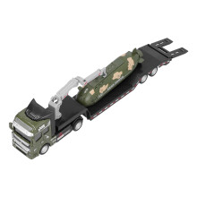 Alloy Submarine Military Truck Model Toy 31cm Kids Green