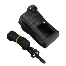 Custodia protettiva per ricetrasmittente, borsa da trasporto in nylon impermeabile con passante per cintura, protezione per walkie talkie di lunga