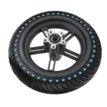 Rear Wheel Tire Hub Set for 8.5in Electric Scooter Blue Compatible with M365 Pro