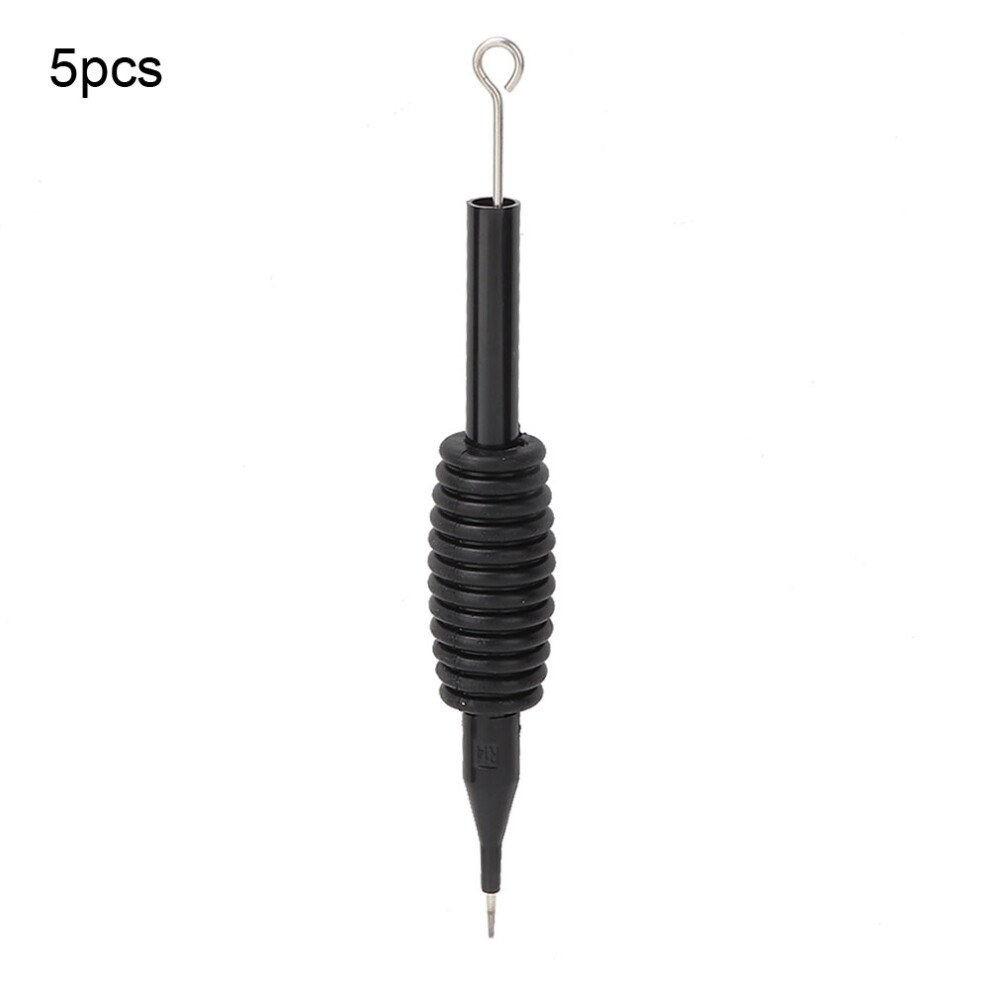 Master's Precision Tattoo Needles, 5Pcs 19mm Disposable Stainless Steel for Comfortable Grip & High Quality Material, Ensuring Durable Construction &