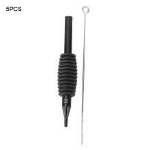 Kit d'aiguilles à tatouer jetables en acier inoxydable de haute qualité, avec poignée antidérapante, idéal pour les tatouages flottants sur les