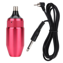 Brushless DC Motor Rotary Tattoo Pen, Anodized Aluminum Lightweight Super Stable Device Quiet Performance Ergonomic Design Compatible With Cartridge