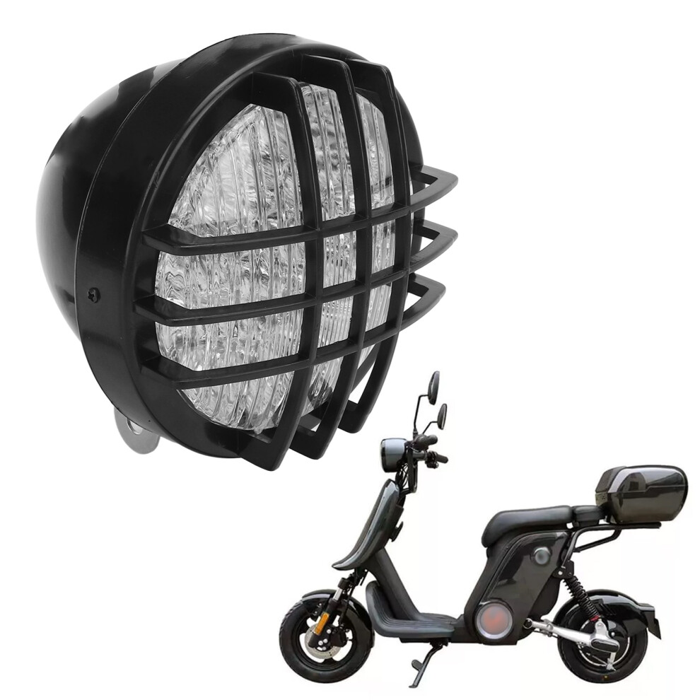 Universal 12V Motorcycle Headlight Grill High-Low Beam Easy Install 6941375104990