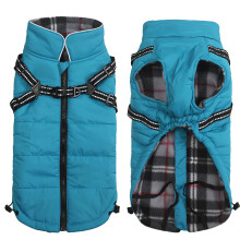 Warm Pet Dog Coats and Jackets,Waterproof Reflective Pet Dog Harness V