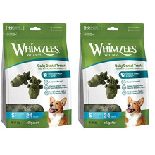 WHIMZEES By Wellness Alligator, Natural and Grain-Free Dog Chews, Dog