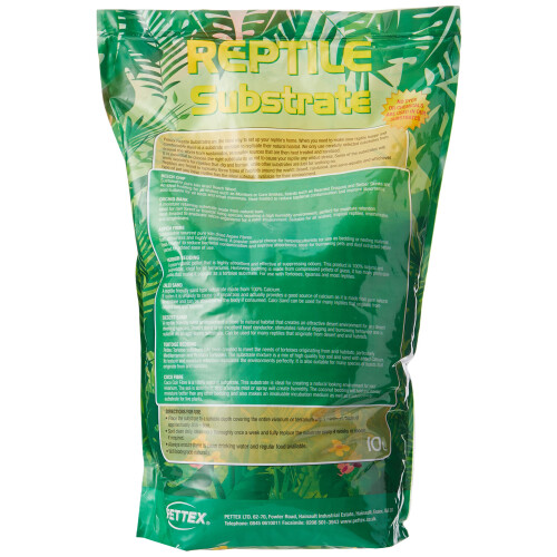PETTEX Pettex Reptile Substrate Tortoise Soil Bedding, 10 L 1