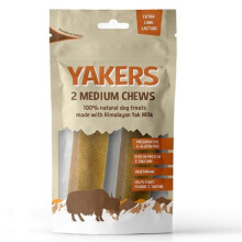 Yakers Dog Chew Medium, 130 g (Pack of 2) | High Quality & Durable Pro