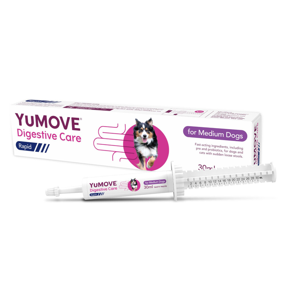 Yumove Digestive Care Rapid, Dog Pre And Probiotic Paste For Gut Healt
