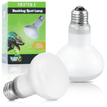 LUCKY HERP Reptile Heat Lamp Bulb, 2 Pack 100W Basking Spot Light for