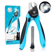 iToleeve LED Dog Nail Clipper with Light, Illuminates Nails or Bloodli