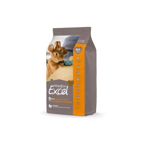 Burgess Excel Burgess Indoor Rabbit Nuggets, 1.5 kg 1