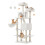 FEANDREA Feandrea Cat Tree, 66.1-Inch Large Cat Tower with 13 Scratching Posts, 1