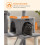 FEANDREA Feandrea Cat Tree Tower, Widened Perch for Large Cats, Light Grey PCT5 6