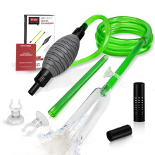 boxtech Fish Tank Water Changer Vacuum Siphon Kit, 3 in 1 Aquarium Sip