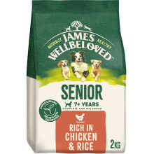 James Wellbeloved Dog Senior Hypoallergenic Dry Food Chicken and Rice
