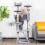HOMIDEC Cat Tree,151cm Cat Tower for Indoor Kitty,Scratching Post Stab 3